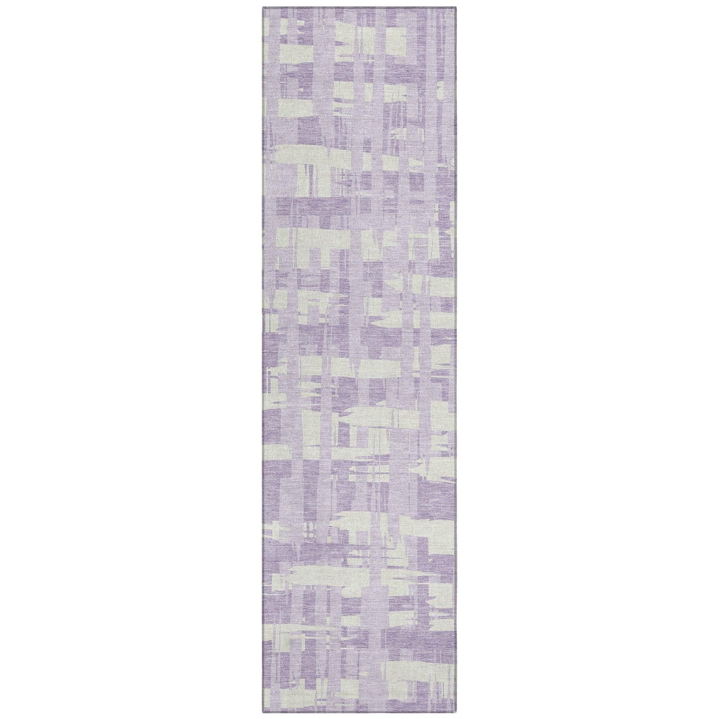 Addison Rugs Taelaris Purple Washable Indoor-Outdoor Rug
