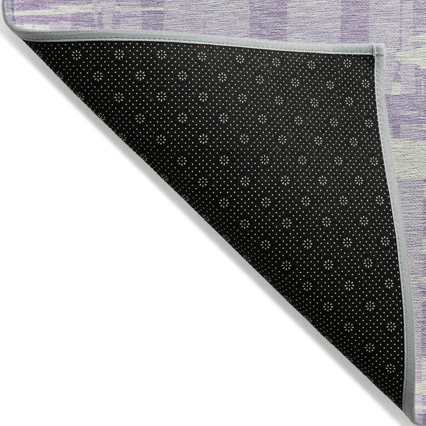 Addison Rugs Taelaris Purple Washable Indoor-Outdoor Rug
