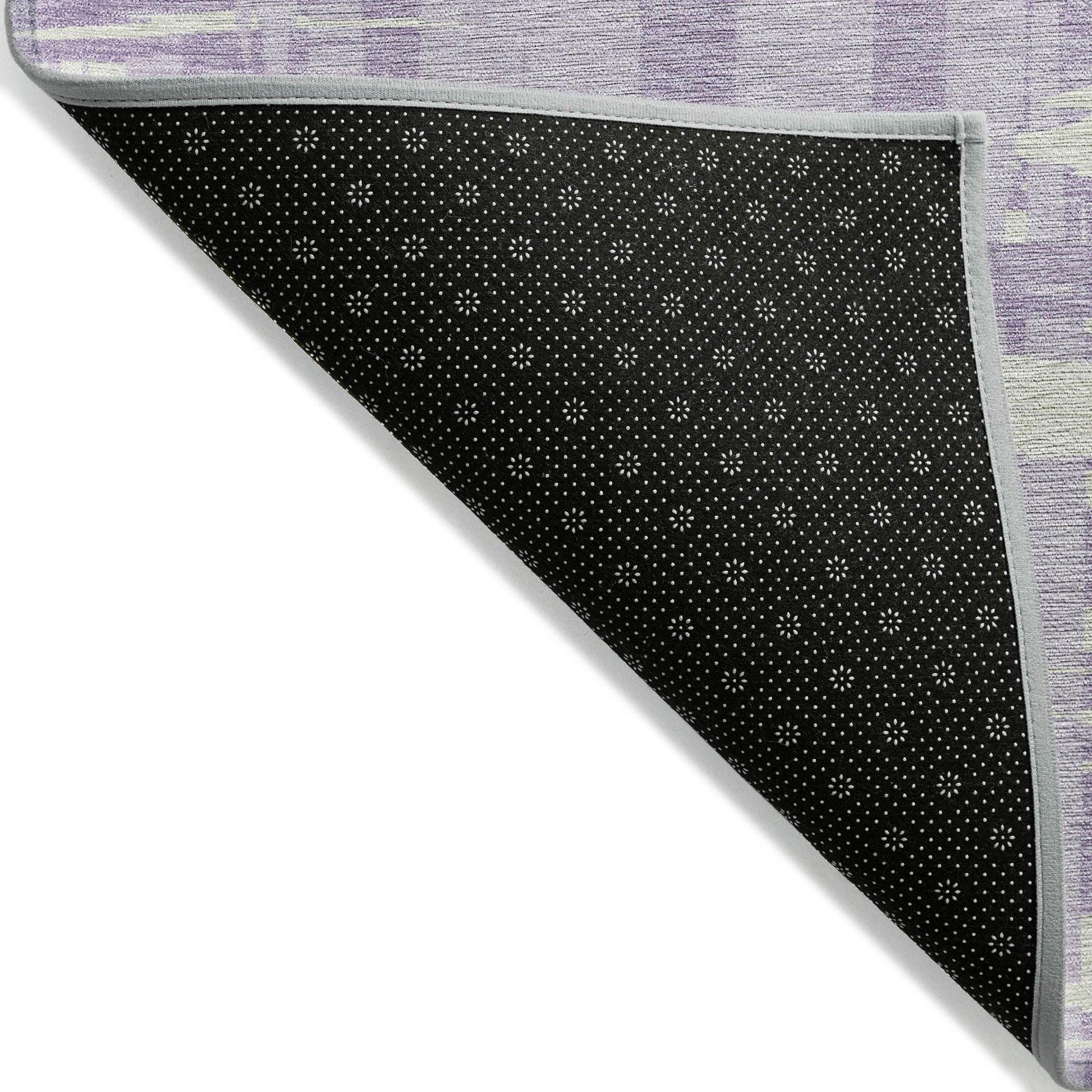 Addison Rugs Taelaris Purple Washable Indoor-Outdoor Rug