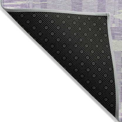 Addison Rugs Taelaris Purple Washable Indoor-Outdoor Rug