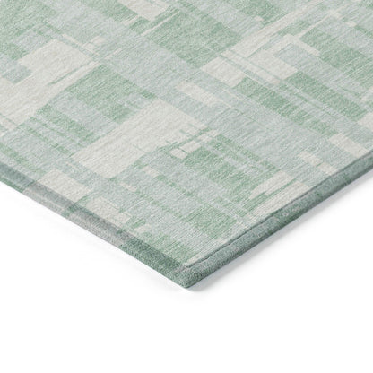 Addison Rugs Taelaris Green Washable Indoor-Outdoor Rug