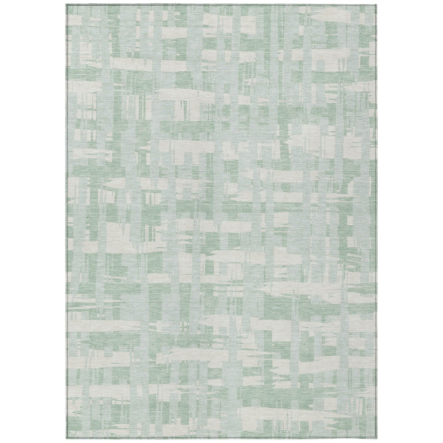 Addison Rugs Taelaris Green Washable Indoor-Outdoor Rug