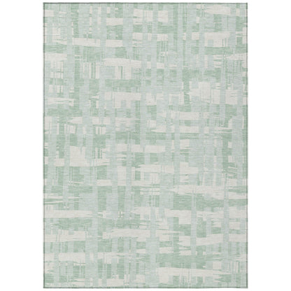 Addison Rugs Taelaris Green Washable Indoor-Outdoor Rug