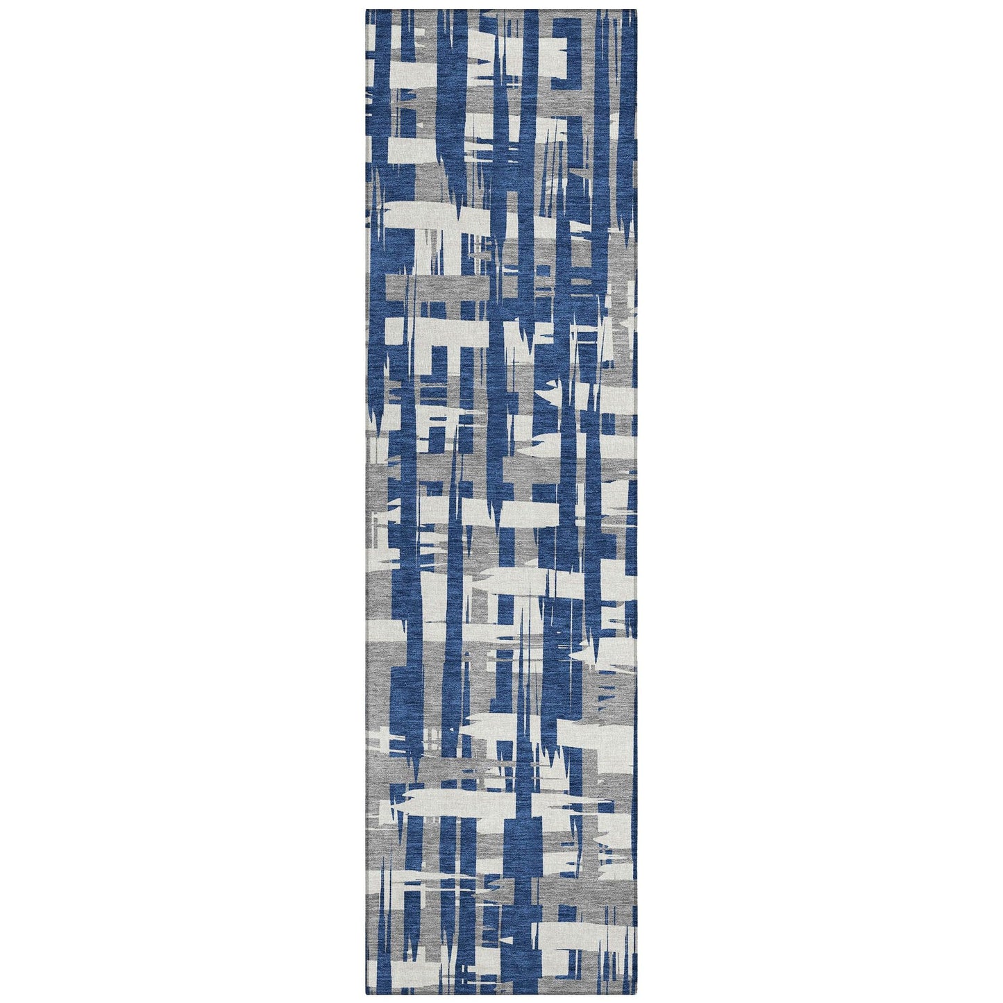 Addison Rugs Taelaris Navy Washable Indoor-Outdoor Rug