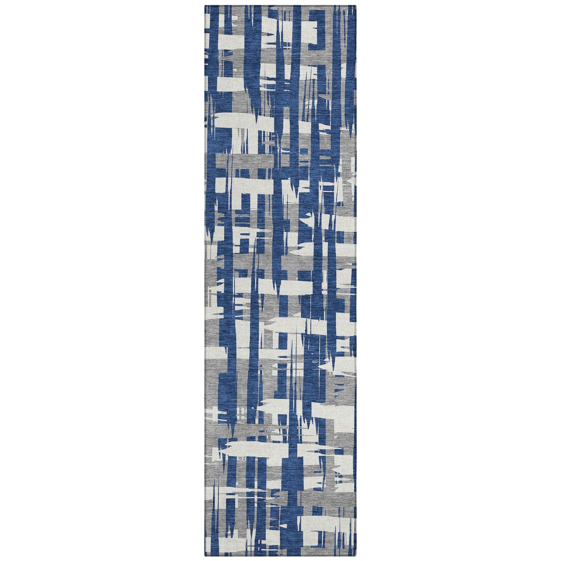 Addison Rugs Taelaris Navy Washable Indoor-Outdoor Rug