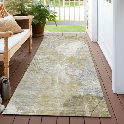 Addison Rugs Taelas Brown Washable Indoor-Outdoor Rug
