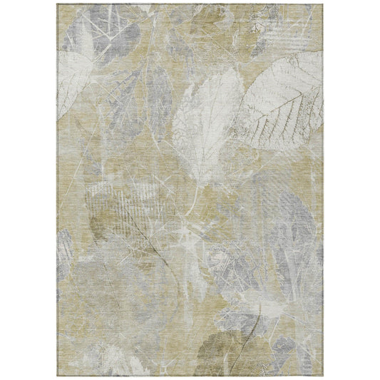 Addison Rugs Taelas Brown Washable Indoor-Outdoor Rug