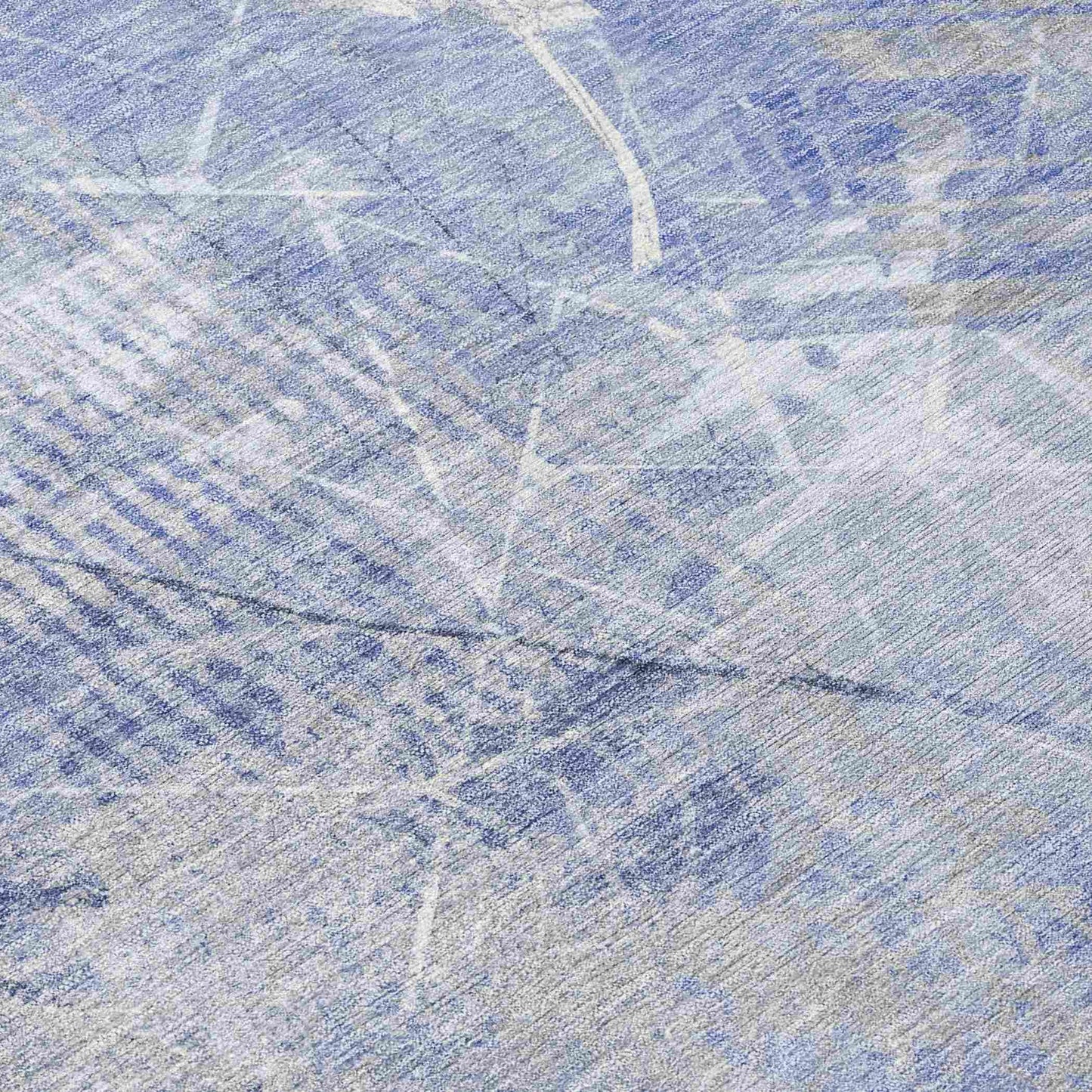Addison Rugs Taelas Blue Washable Indoor-Outdoor Rug