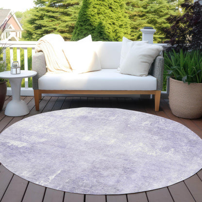 Addison Rugs Taelion Purple Washable Indoor-Outdoor Rug