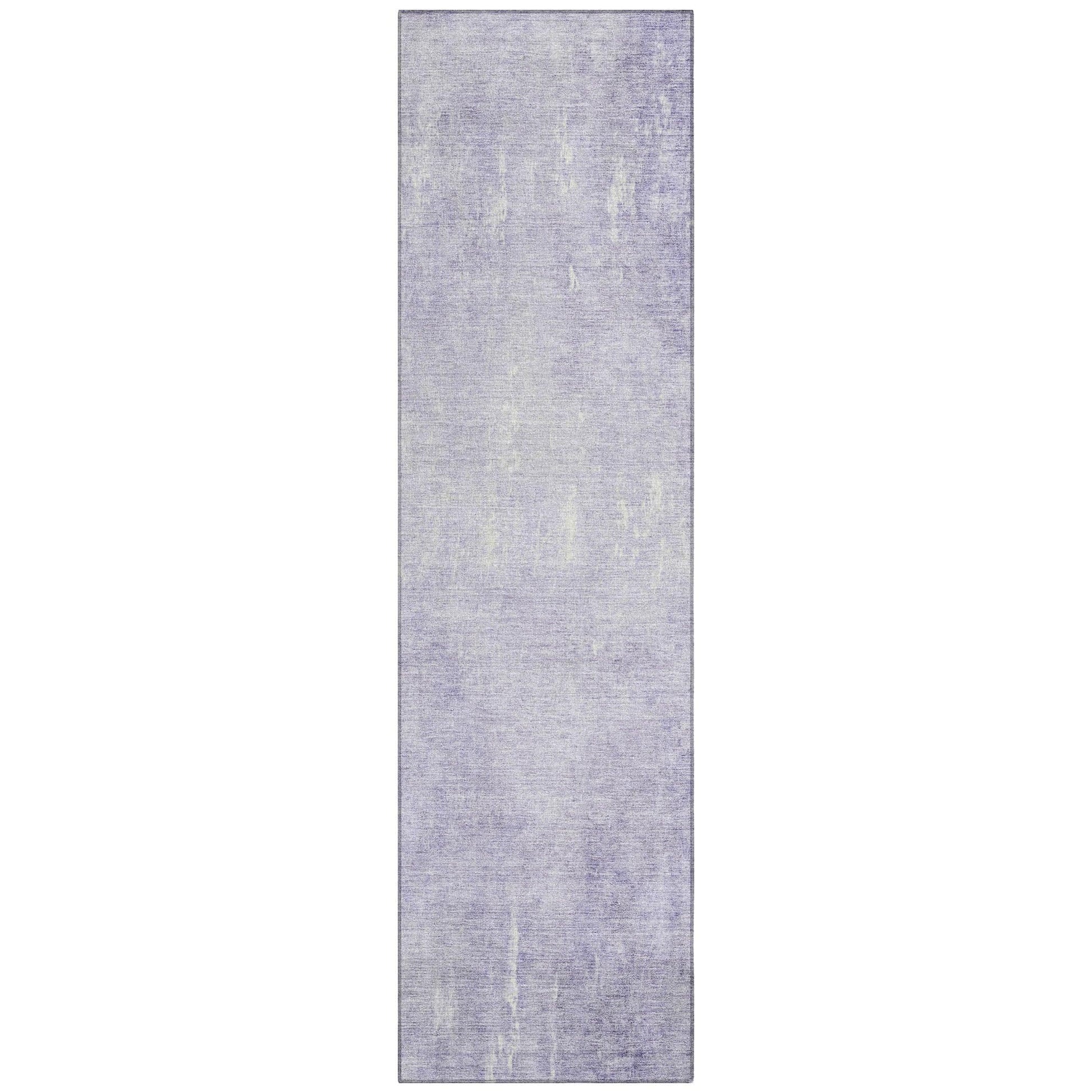 Addison Rugs Taelion Purple Washable Indoor-Outdoor Rug