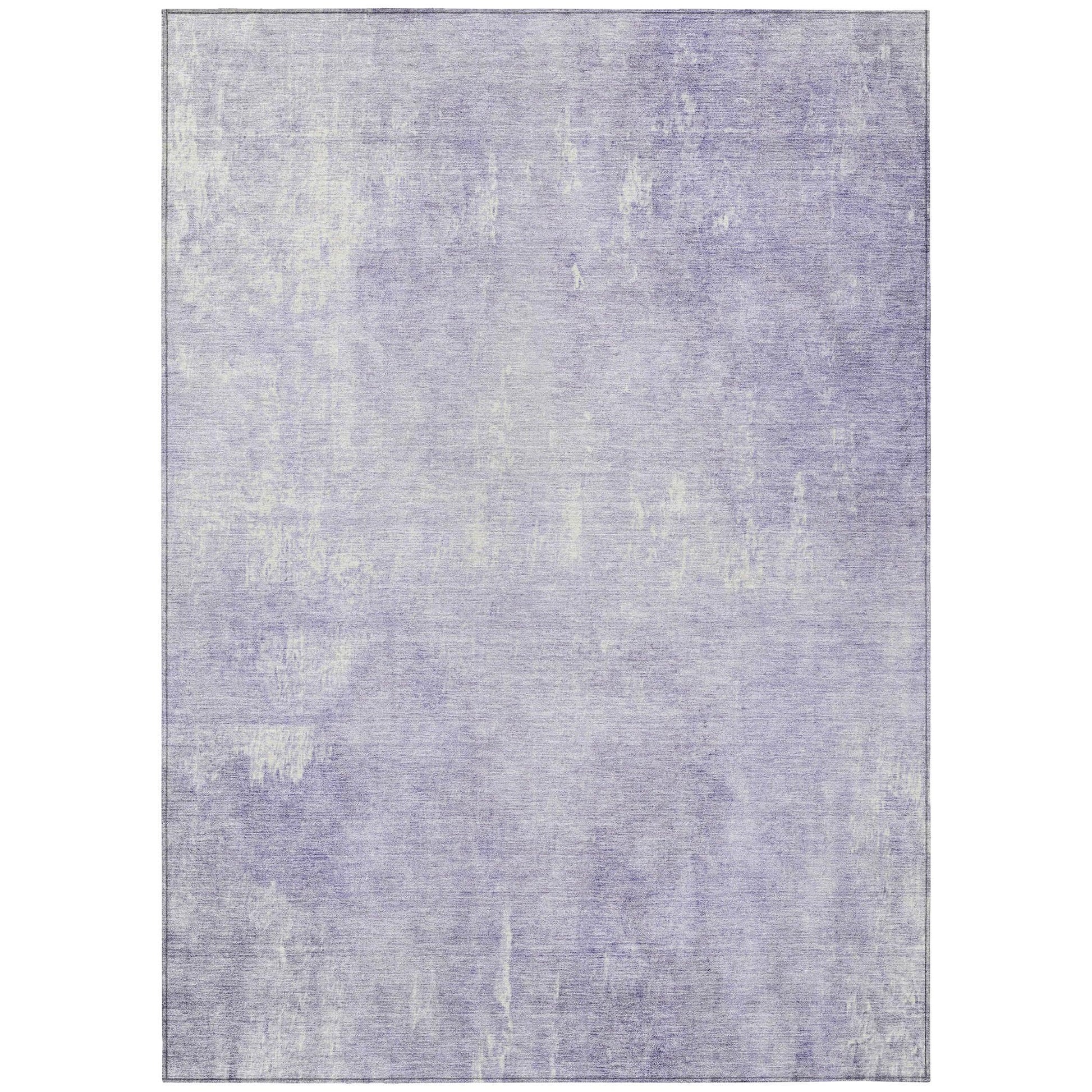 Addison Rugs Taelion Purple Washable Indoor-Outdoor Rug