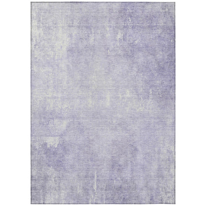 Addison Rugs Taelion Purple Washable Indoor-Outdoor Rug