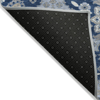 Addison Rugs Taelira Blue Washable Indoor-Outdoor Rug
