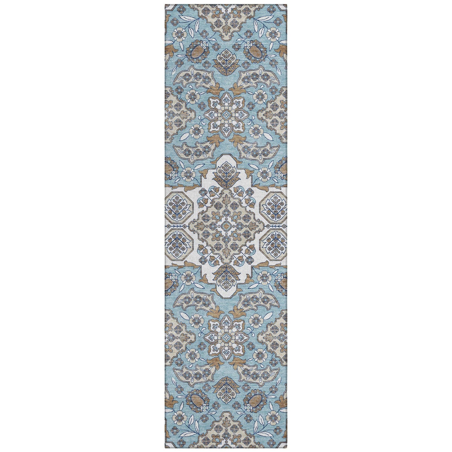 Addison Rugs Taelira Sky Washable Indoor-Outdoor Rug