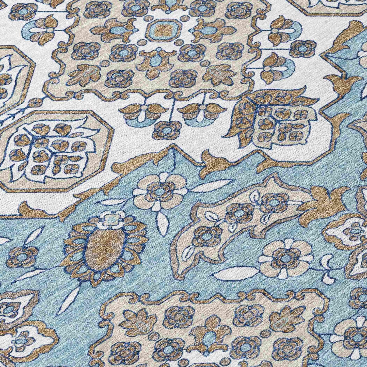 Addison Rugs Taelira Sky Washable Indoor-Outdoor Rug