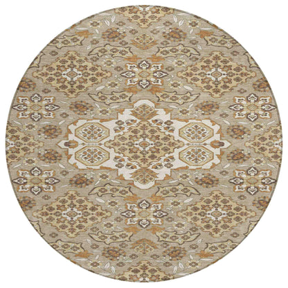 Addison Rugs Taelira Taupe Washable Indoor-Outdoor Rug