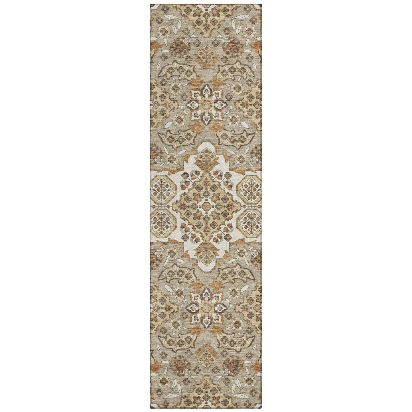 Addison Rugs Taelira Taupe Washable Indoor-Outdoor Rug