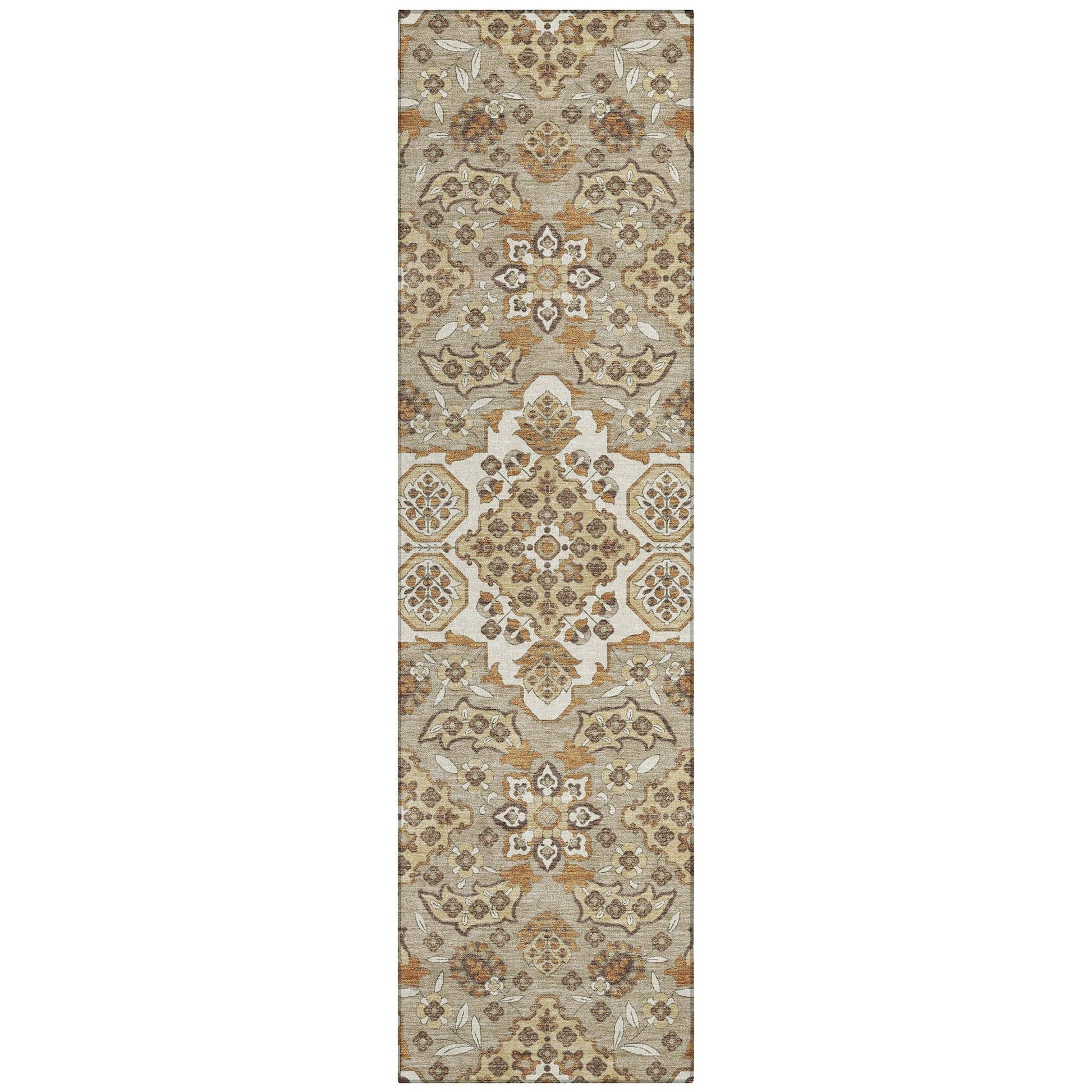 Addison Rugs Taelira Taupe Washable Indoor-Outdoor Rug