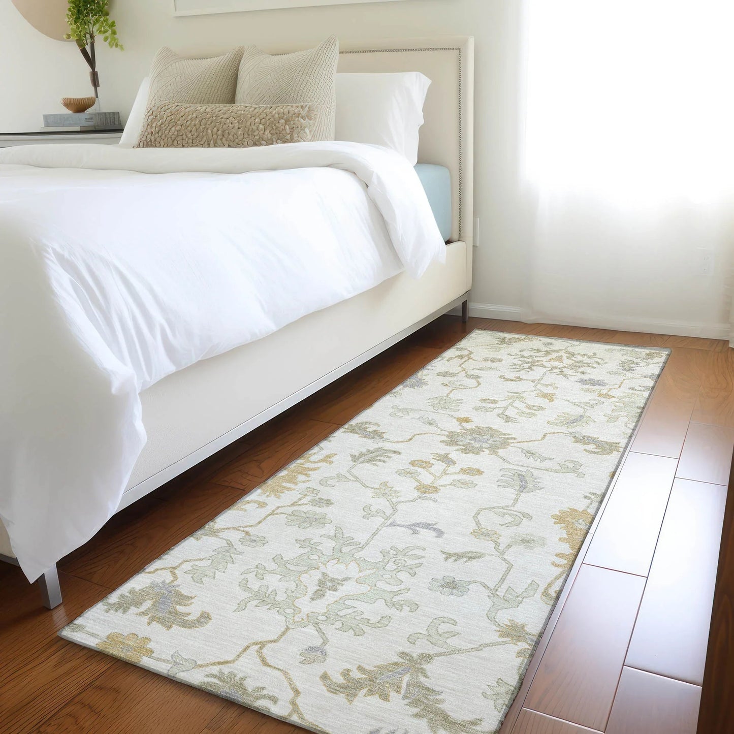 Addison Rugs Taelius Ivory Washable Indoor-Outdoor Rug