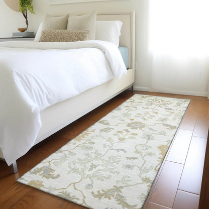 Addison Rugs Taelius Ivory Washable Indoor-Outdoor Rug