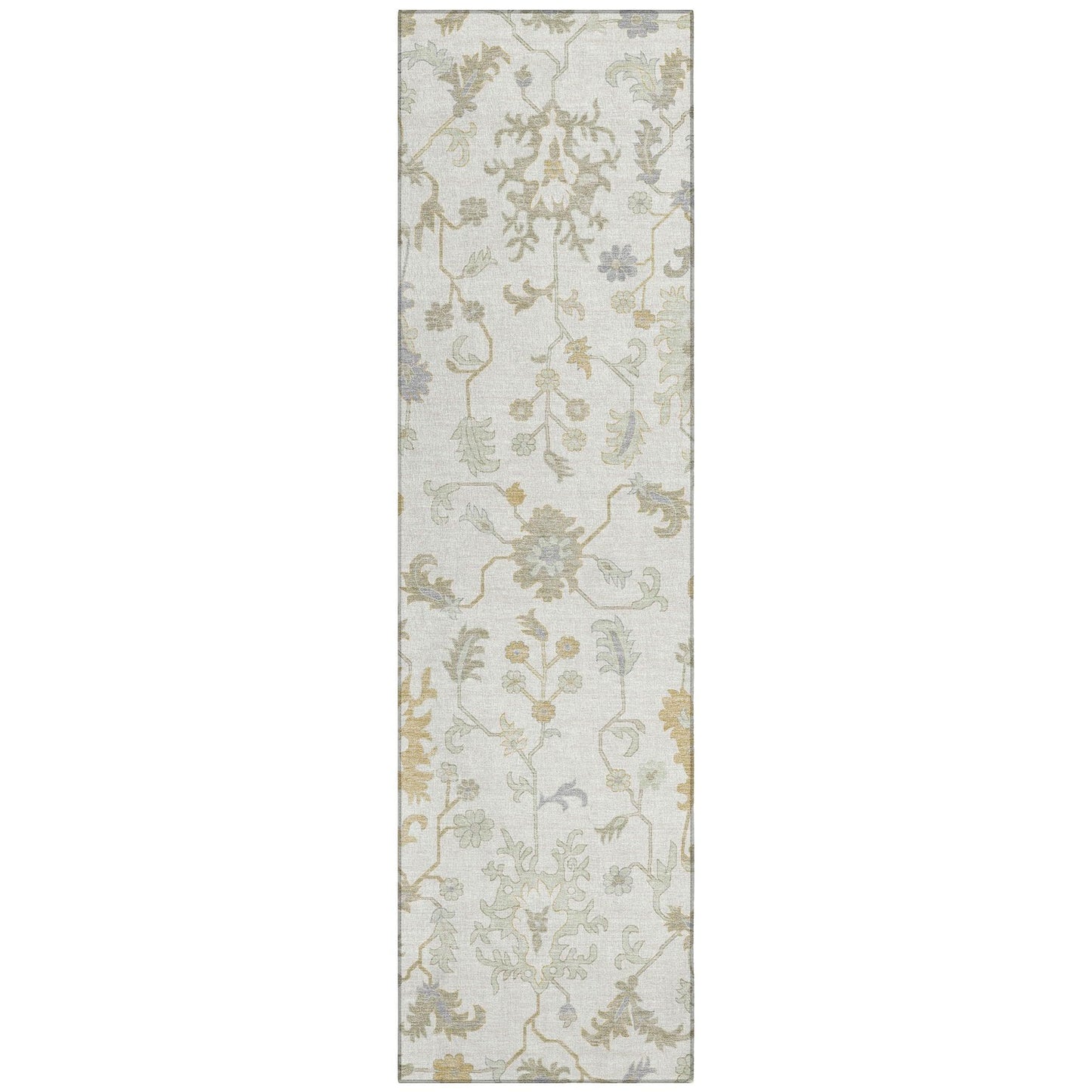 Addison Rugs Taelius Ivory Washable Indoor-Outdoor Rug