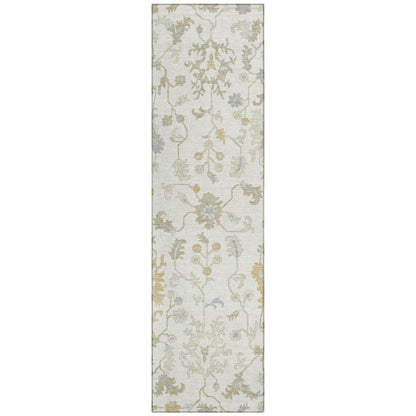 Addison Rugs Taelius Ivory Washable Indoor-Outdoor Rug