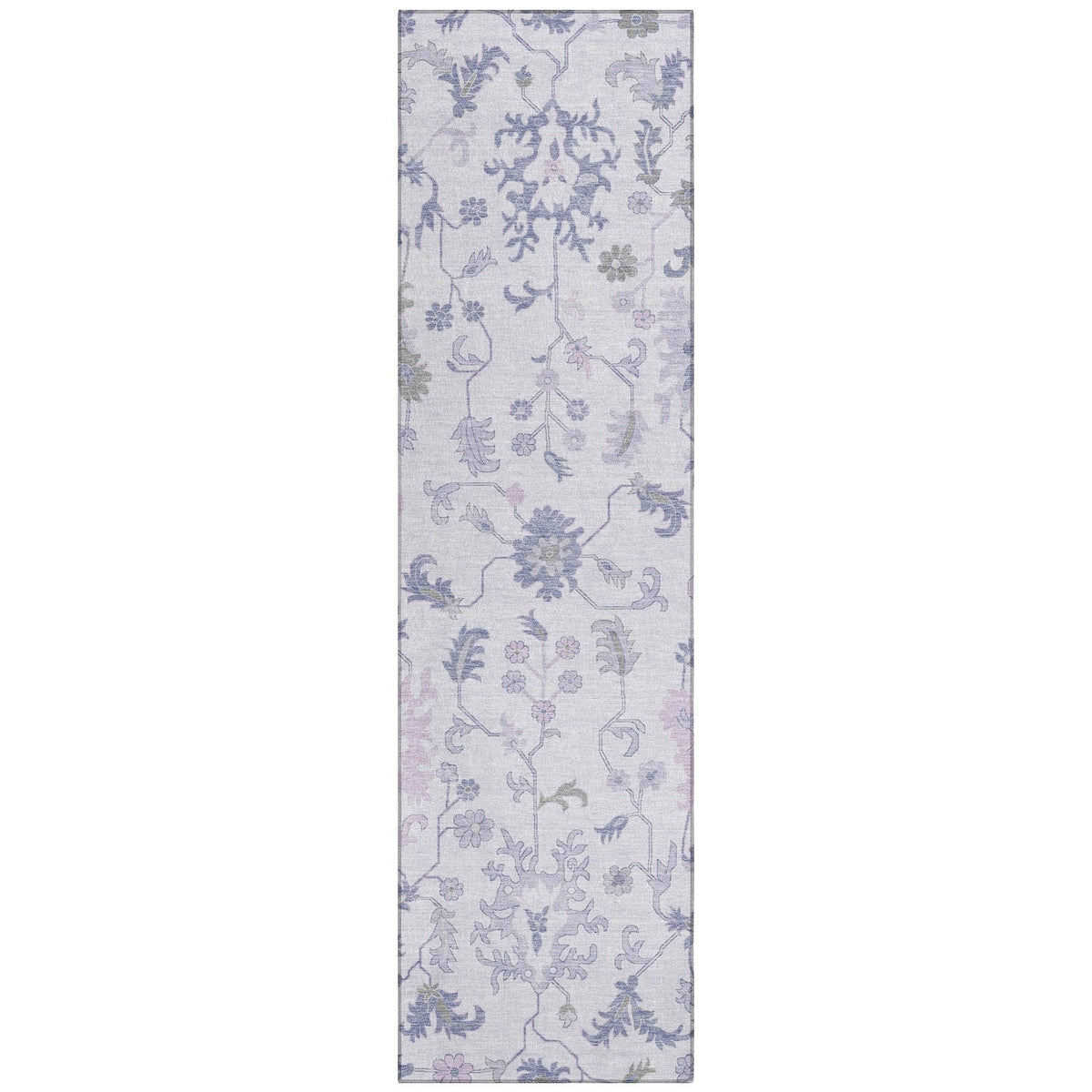 Addison Rugs Taelius Purple Washable Indoor-Outdoor Rug