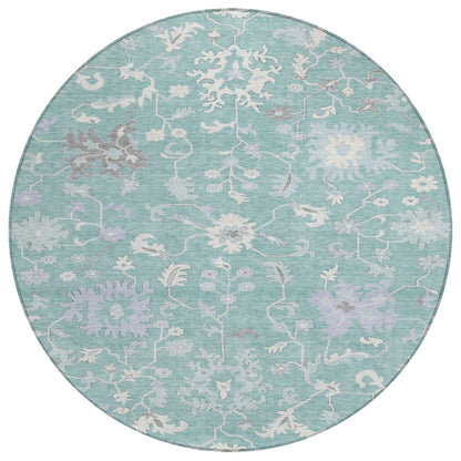 Addison Rugs Taelius Blue Washable Indoor-Outdoor Rug
