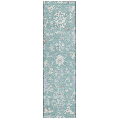 Addison Rugs Taelius Blue Washable Indoor-Outdoor Rug