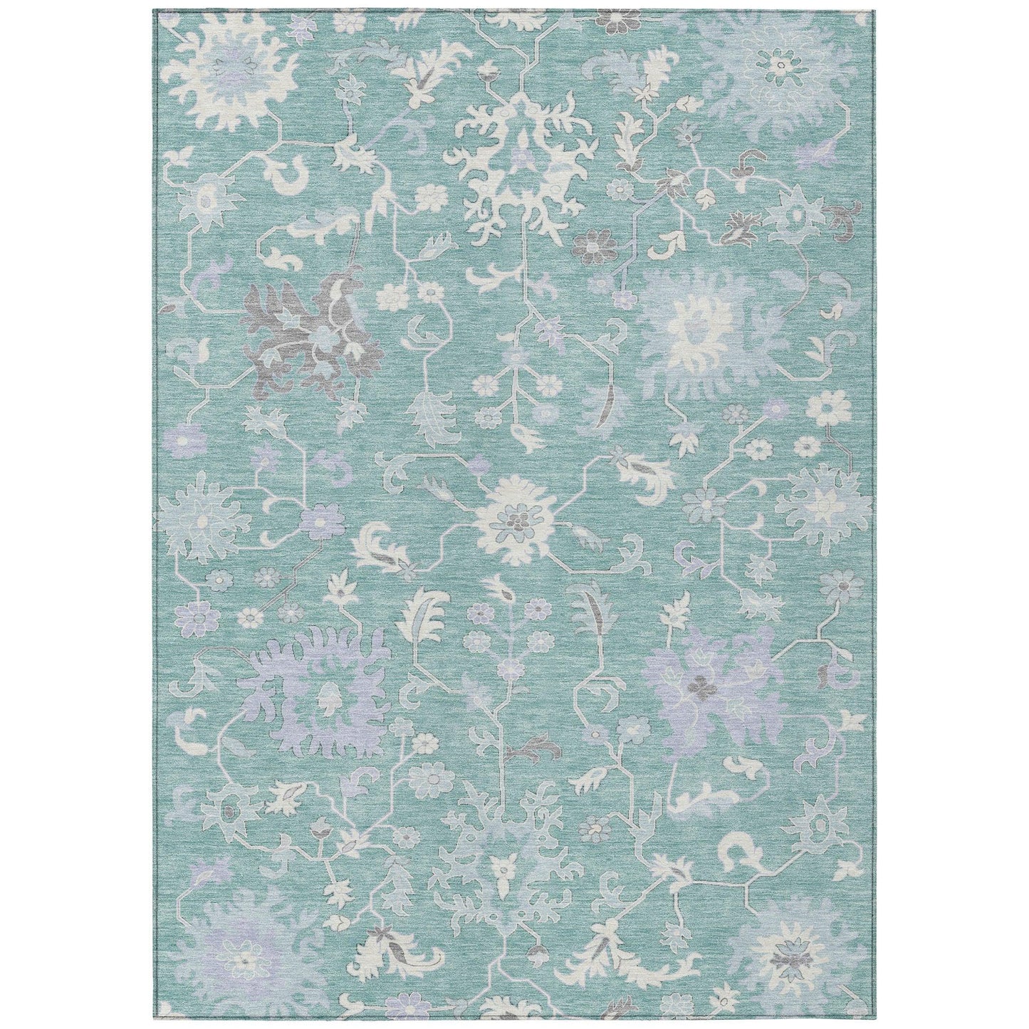 Addison Rugs Taelius Blue Washable Indoor-Outdoor Rug