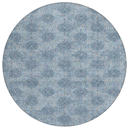 Addison Rugs Taelora Blue Washable Indoor-Outdoor Rug