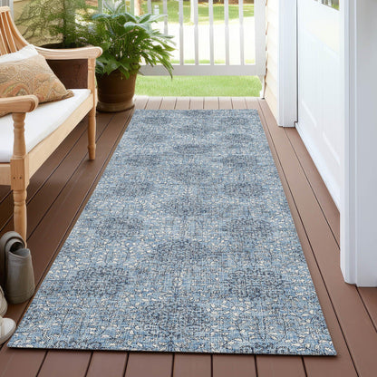 Addison Rugs Taelora Blue Washable Indoor-Outdoor Rug