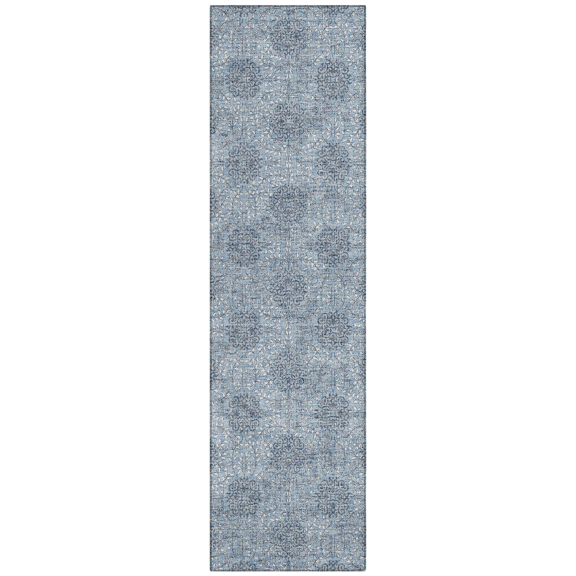Addison Rugs Taelora Blue Washable Indoor-Outdoor Rug
