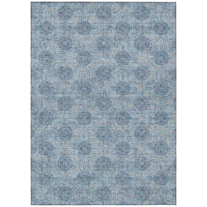 Addison Rugs Taelora Blue Washable Indoor-Outdoor Rug