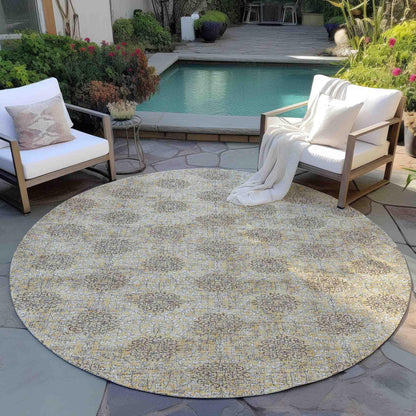 Addison Rugs Taelora Gold Washable Indoor-Outdoor Rug