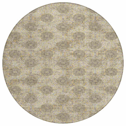 Addison Rugs Taelora Gold Washable Indoor-Outdoor Rug