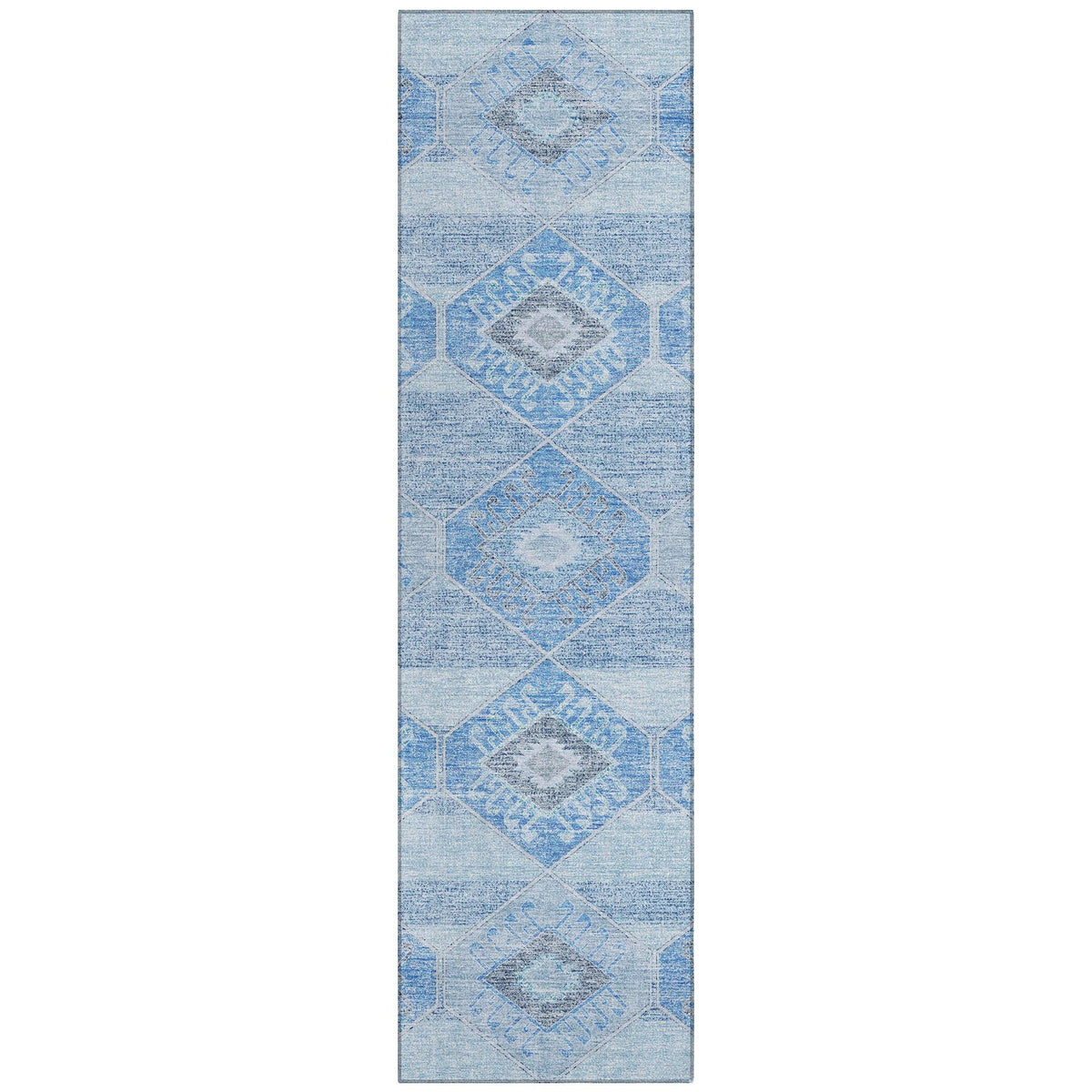 Addison Rugs Uraain Blue Washable Indoor-Outdoor Rug