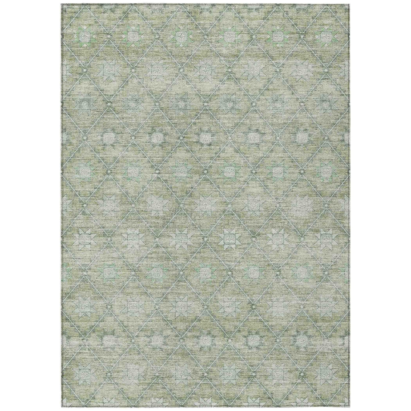 Addison Rugs Uraas Aloe Washable Indoor-Outdoor Rug