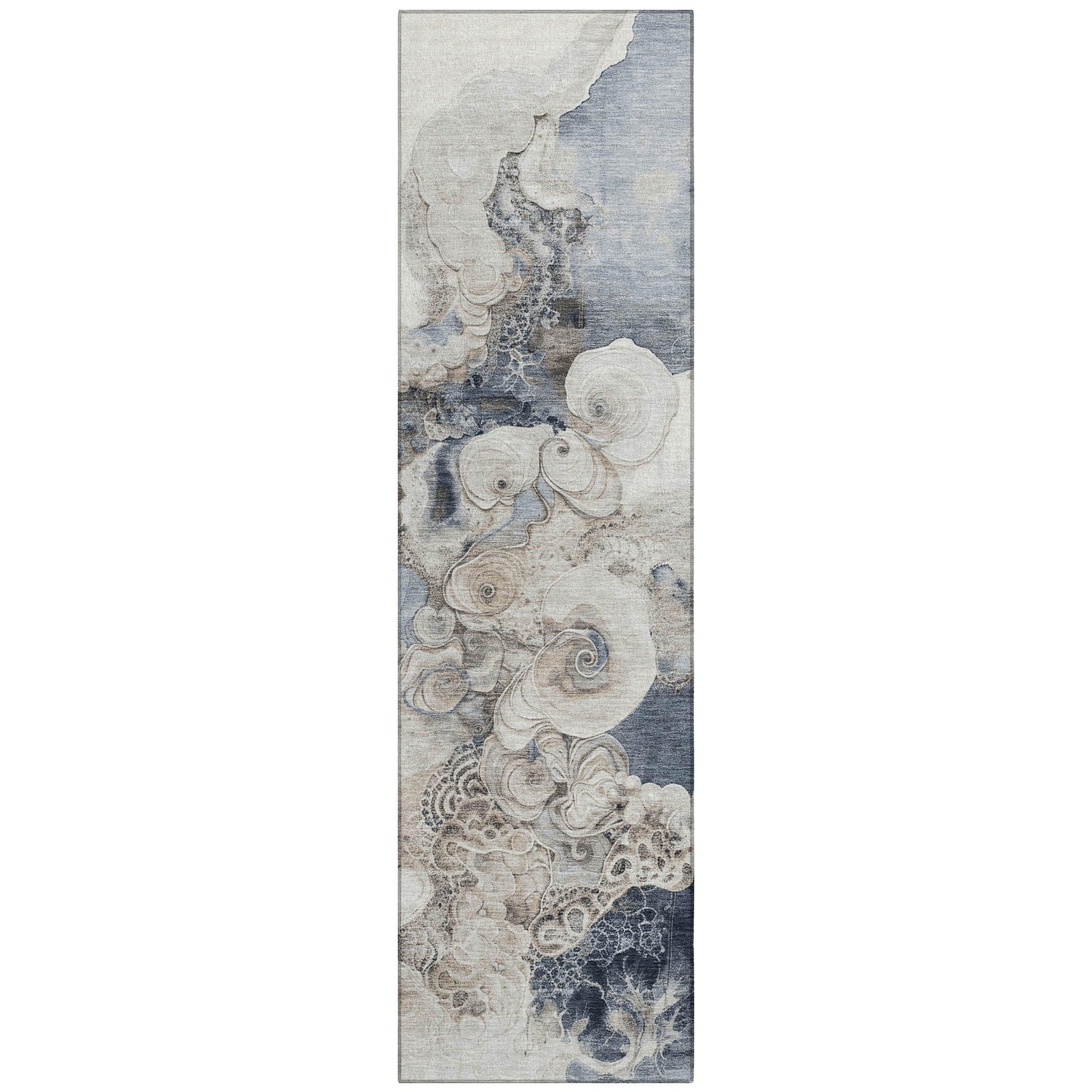 Addison Rugs Uraion Ivory Washable Indoor-Outdoor Rug