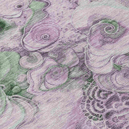 Addison Rugs Uraion Green Washable Indoor-Outdoor Rug