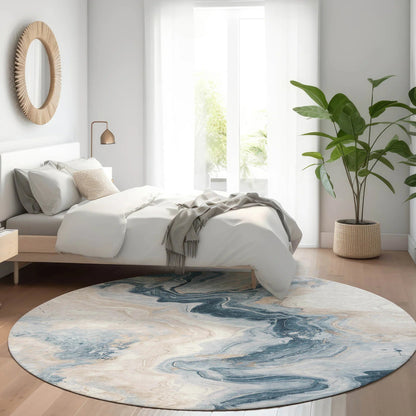 Addison Rugs Vaelain Beige Washable Indoor-Outdoor Rug