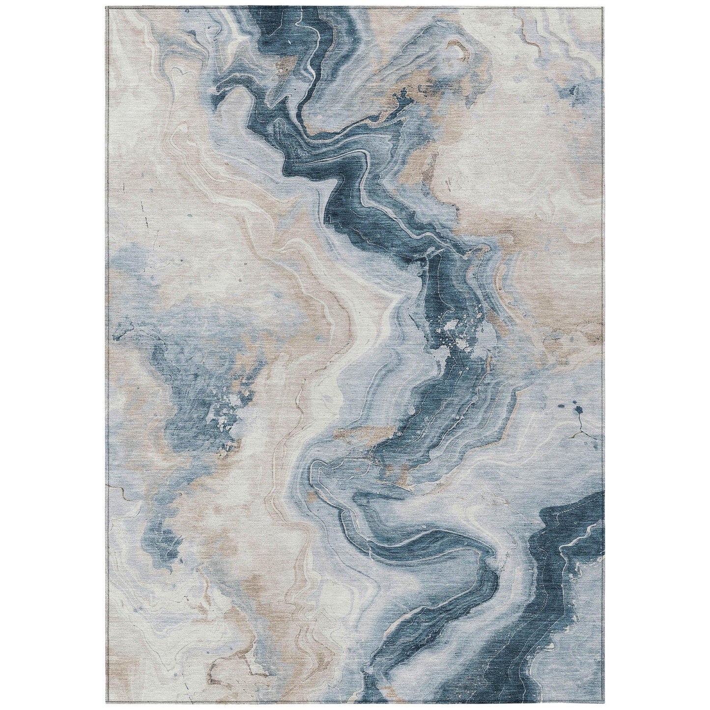 Addison Rugs Vaelain Beige Washable Indoor-Outdoor Rug