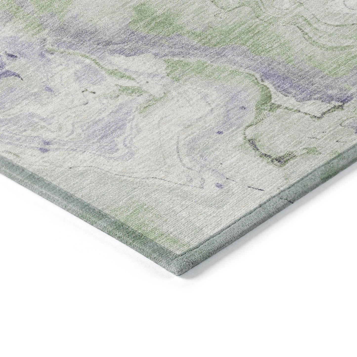 Addison Rugs Vaelain Purple Washable Indoor-Outdoor Rug