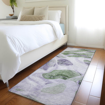 Addison Rugs Vaelanor Purple Washable Indoor-Outdoor Rug