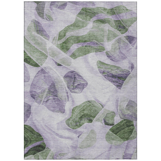 Addison Rugs Vaelanor Purple Washable Indoor-Outdoor Rug