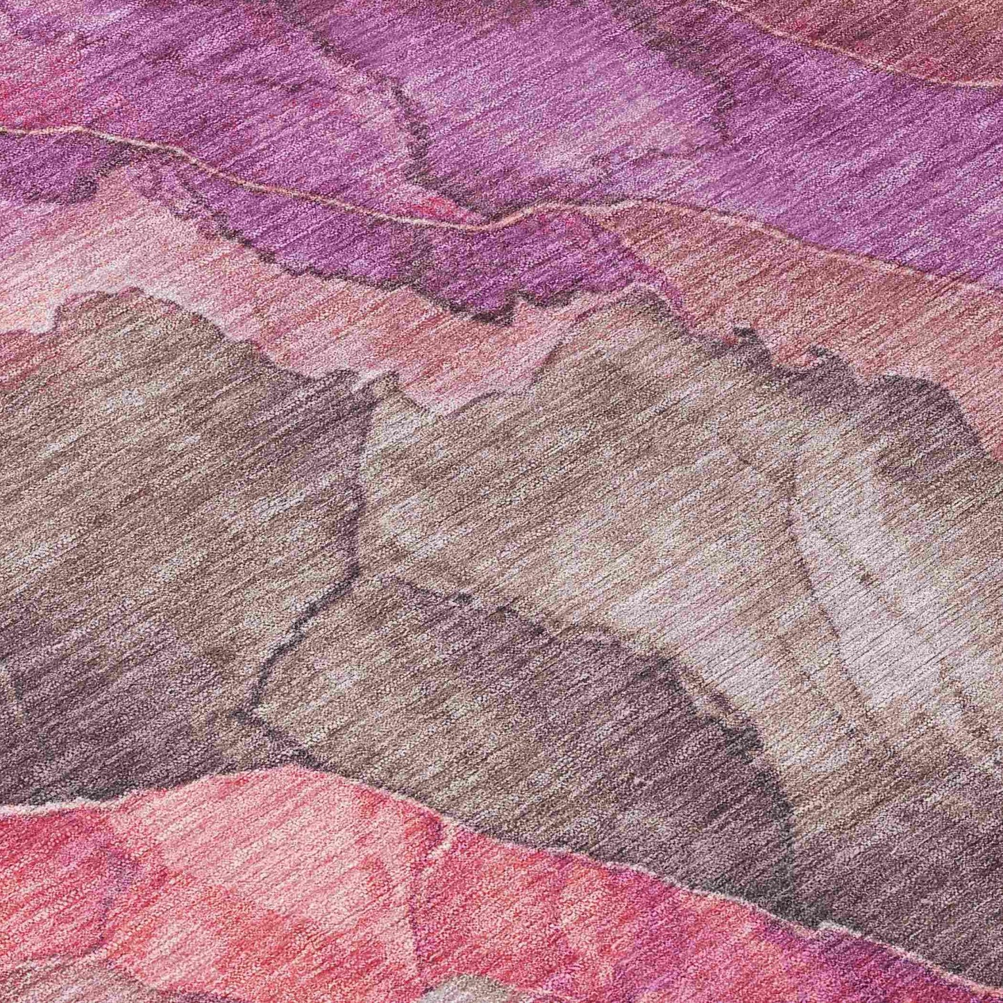 Addison Rugs Vaelara Pink Washable Indoor-Outdoor Rug