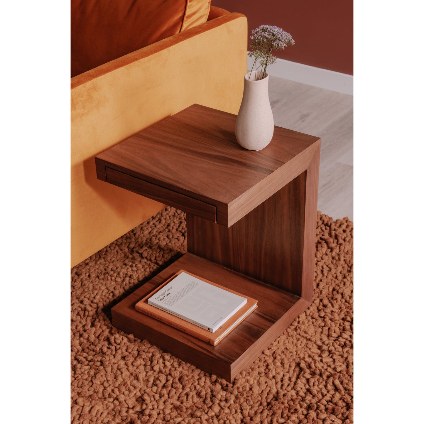 Zio Wood Square Accent Table