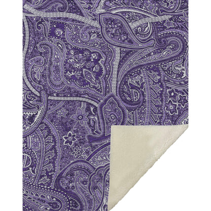 Addison Rugs Woven Blocks Purple Washable Indoor-Outdoor Rug