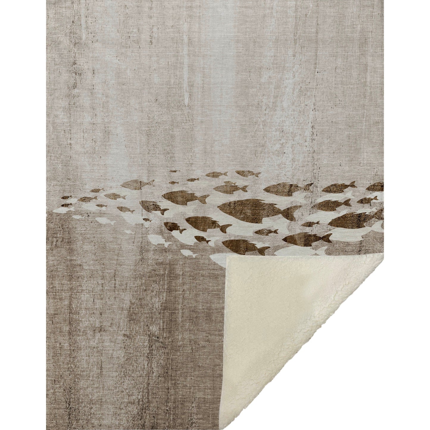 Addison Rugs Nautical Brown Washable Indoor-Outdoor Rug