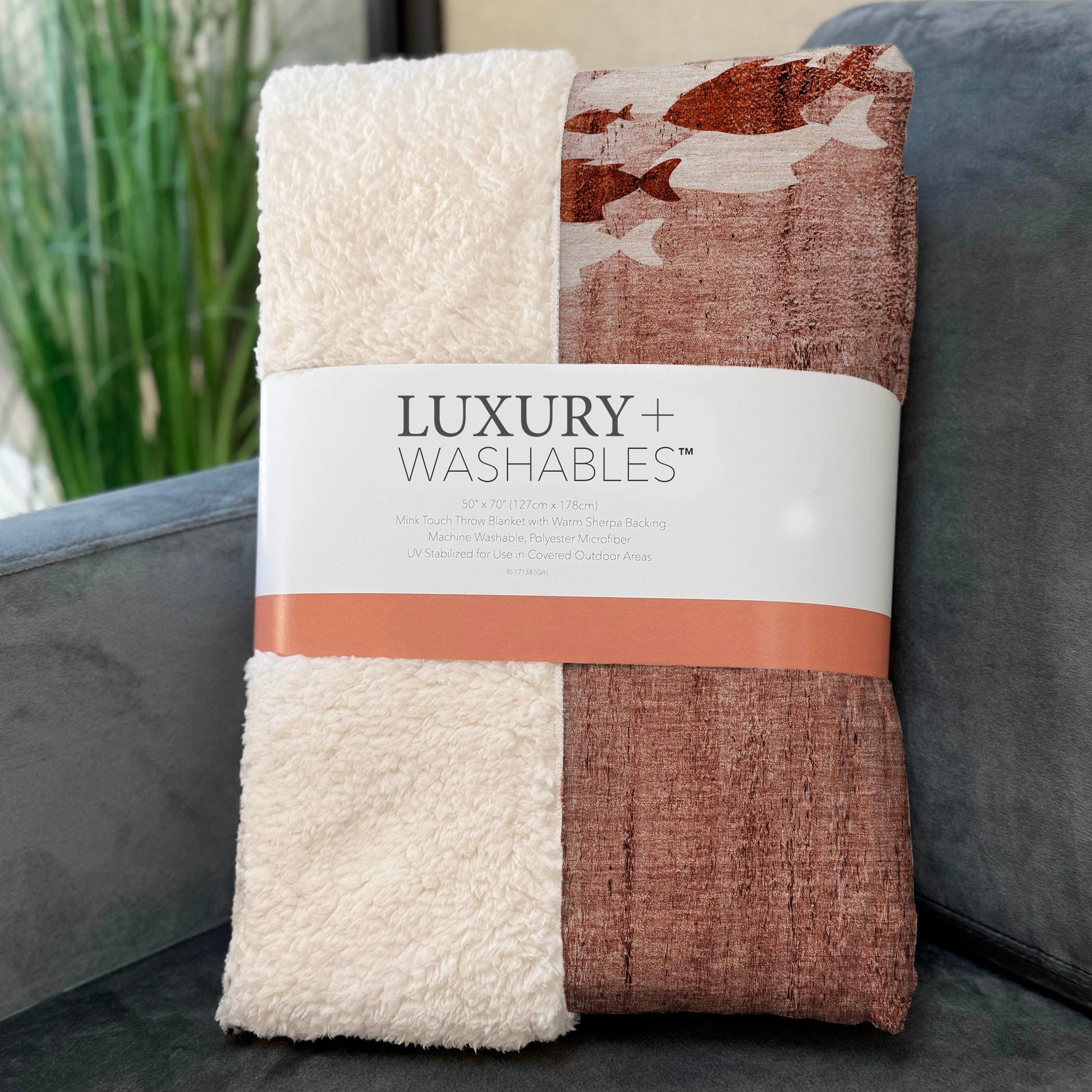 Addison Rugs Nautical Terracotta Washable Indoor-Outdoor Rug